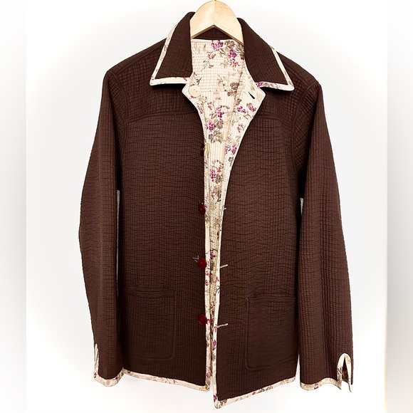 Vintage Jackets & Blazers - 🏷️Quilted reversible Jacket Vintage